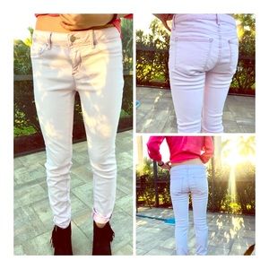 Jessica Simpson pink super skinny jeans size 27